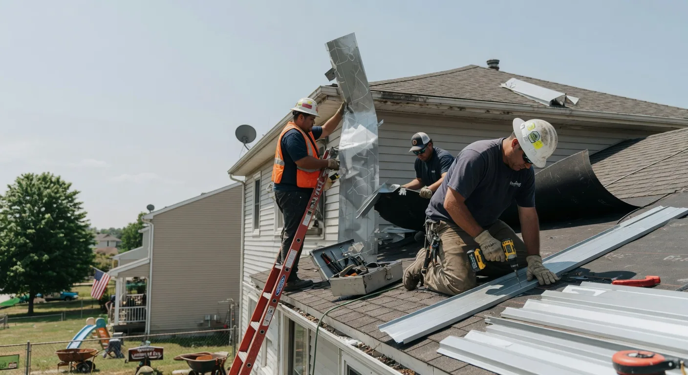 Metal Roof Repair in Waltersburg, PA